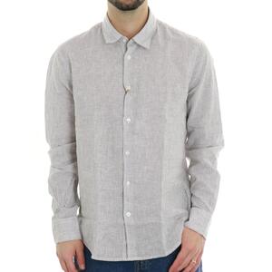 CAMICIA A RIGHE SEINSE MARRONE